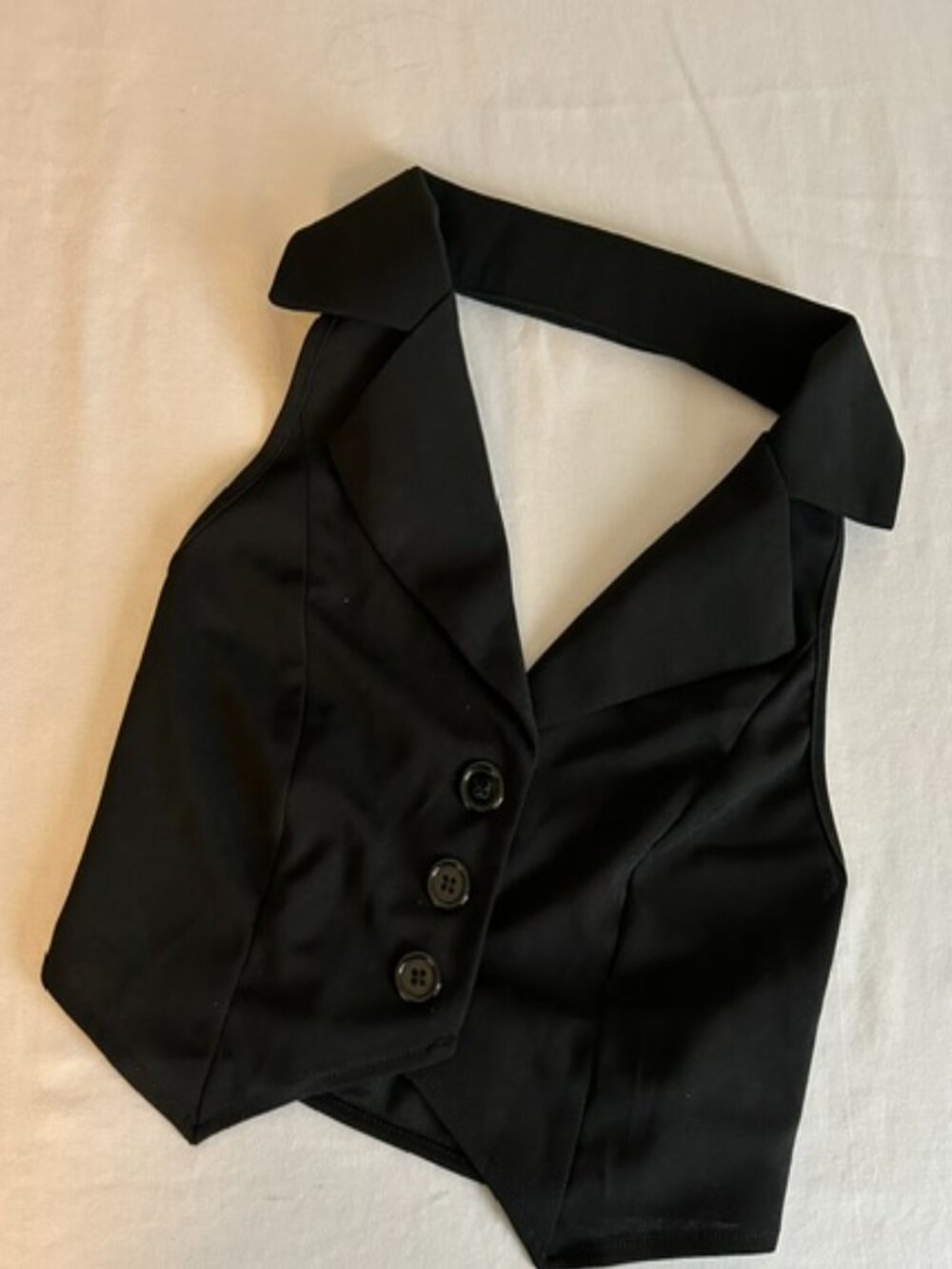 Vest - Black Backless NWT S